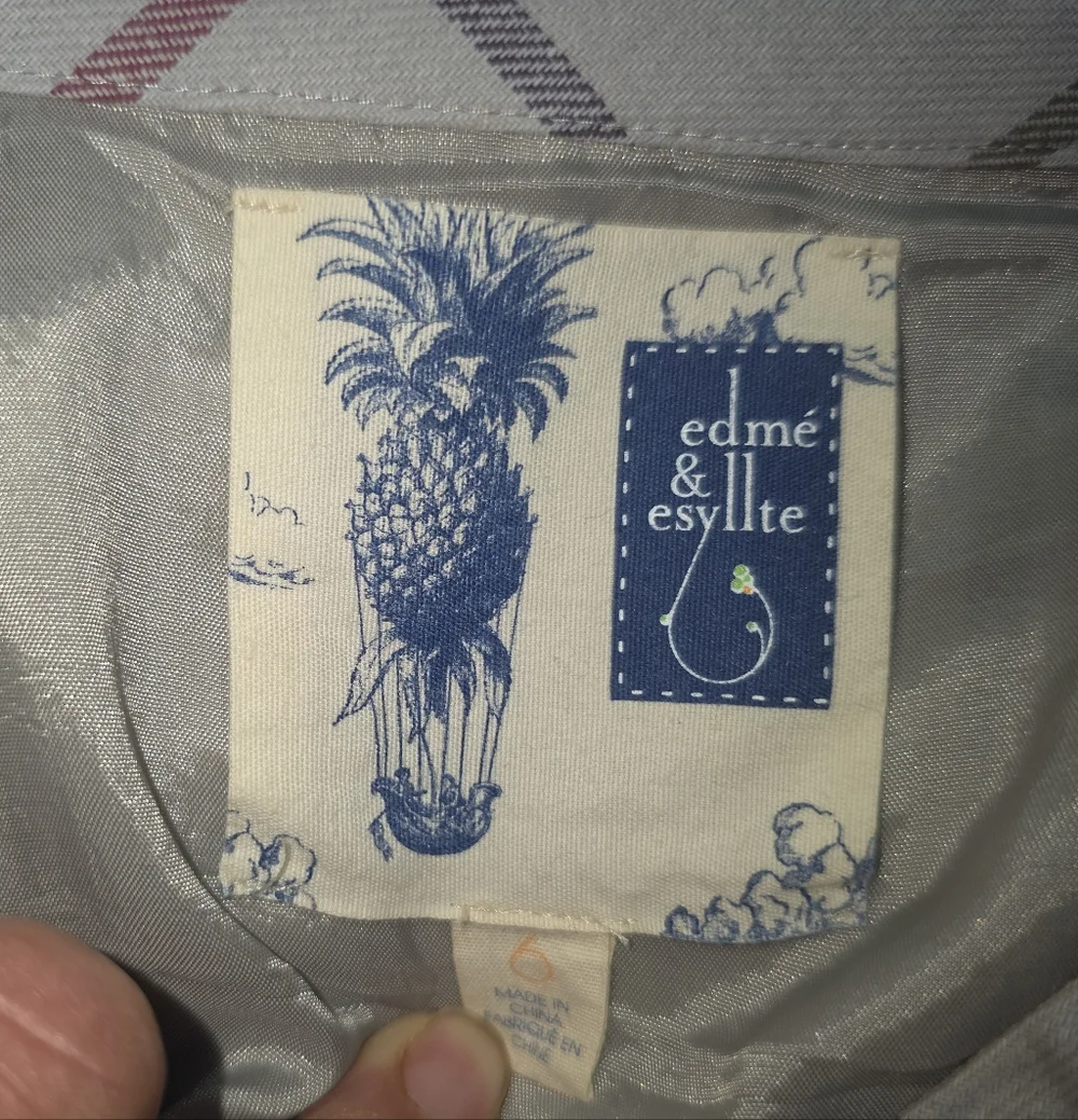 Edme & Esyllte for Anthropologie Plaid Ruffle Skirt – Women’s Size 8 - Picture 3 of 10